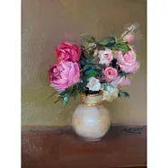 【玲廊滿藝】連雅綺-富貴雙喜35x27cm