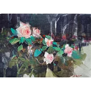 【玲廊滿藝】連雅綺-夏日香氣38x26cm