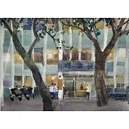 【玲廊滿藝】連雅綺-風檐展書樓25x37cm