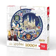 TOi 圖益 哈利波特系列-【魔法記憶】拼圖1000片 華納官方授權 DIY生日插畫桌遊禮物