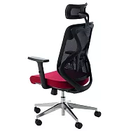 【Style 格調】仿生蝶型雙腰托 人體工學椅(脊椎解放/減壓/雙腰托設計/電腦椅/辦公椅) 魅力紅