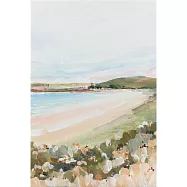 【玲廊滿藝】M-金黃沙灘與盛開繁花15.5x22.5cm