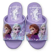 台灣製冰雪奇緣室內拖鞋 (F137) 迪士尼公主 DISNEY 浴室拖鞋 陽台拖鞋 女大童 台灣製 MIT MIT童鞋 冰雪奇緣 迪士尼 女童鞋 FROZEN 嬰幼童鞋 22 紫色