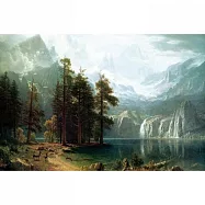 【台製拼圖】風景名畫系列-內華達山脈 1000片盒裝拼圖 01-017