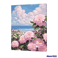 [HOMEHERE] DIY數字油畫/ 山茶花 海岸