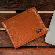 【H-CT】多層簡約卡片真皮短夾(短錢包 摺疊皮夾 多卡位 暗袋 皮夾 短夾 多層分類錢包 拉鍊包/HS039) HS039淺啡