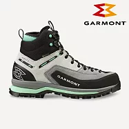 GARMONT 女款 GTX 中筒多功能登山鞋 Vetta Tech WMS 002468|米其林大底 GoreTex 防水透氣 健行鞋 飛拉達 鐵索攀岩 UK6.5 灰-綠