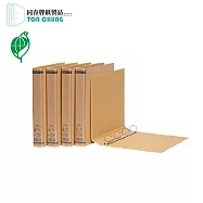 (12入/箱)同春 PGF562S 環保合成紙美式四孔D型夾