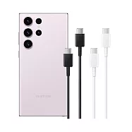 Samsung 三星製造 Type-C to Type-C 快充充電線 - 支援S25 S24系列 (袋裝) 黑色