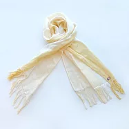 日本今治LINE COLOR圍巾 - 奶油黃