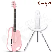 ENYA NEXG 恩雅 智能吉他 附音響功能 (含充電吉他架) 粉色