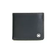 Lynx - 美國山貓精選nappa牛皮軟質感9卡中間翻拉鍊短夾-共2色 藍色