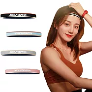 流行玩色 時尚美感配色!! Monster 寬版彈力防滑 導汗帶 跑步 健身 瑜珈 自行車 球賽 吸濕排汗 運動頭帶 吸汗止汗頭帶 運動髮帶 藍色