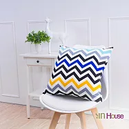 IN-HOUSE-簡約系列抱枕-海浪(50x50cm)/1入