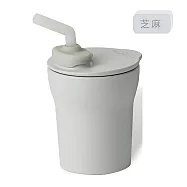 Miniware 天然聚乳酸兒童學習餐具 愛喝水水杯組 1-2-3 Sip! Sippy Cup 芝麻