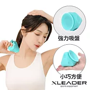 【Leader X】吸盤手持2合1筋膜球/花生球/按摩球/紓壓(兩色任選) 綠色