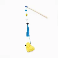 ZippyPaws 逗貓棒-太陽色小雞 | 貓咪玩具 寵物玩具