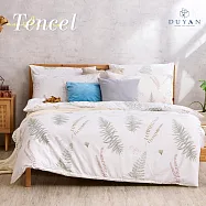 《DUYAN 竹漾》台灣製 奧地利天絲雙人加大床包三件組 / 清夏綠影
