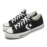 Converse 帆布鞋 Star Player 76 Low 男鞋 女鞋 黑 白 復古 休閒鞋 低筒 匡威 A01607C 25cm BLACK/WHITE