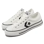 Converse 帆布鞋 Star Player 76 Low 男鞋 女鞋 白 黑 復古 經典 低筒 匡威 A01608C 23cm WHITE/BLACK