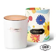 【Obeauty 奧緹】Elemoda英倫小蒼蘭香氛蠟燭-適用於香氛燈-薰香燈-融蠟燈(ELM-080)