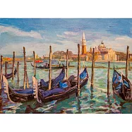 【玲廊滿藝】胡令豪-貢多拉29.7x41.5cm