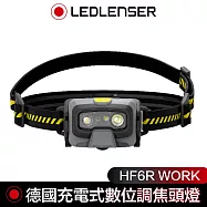 德國 LED LENSER HF8R WORK 充電式數位調焦工作頭燈