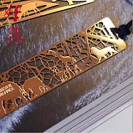 【好合苑】金屬書籤-草原行者 玫瑰金色