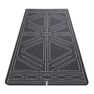 【agoy】Studio Mat 學園瑜伽墊 學園Nomad 舒適加長6mm 石墨黑/淺灰