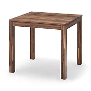 【MUJI 無印良品】節眼木製餐桌/附抽屜/胡桃木/寬80CM