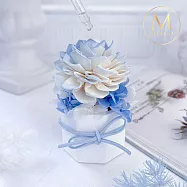 【Floral M】克里斯蒂娜永生香氛擴香花- 凱莉藍