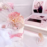 【Floral M】克里斯蒂娜永生香氛擴香花- 凱特粉