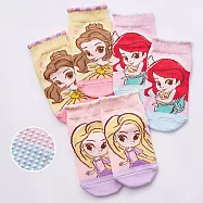 【ONEDER旺達棉品】迪士尼公主 小美人魚 貝兒 長髮公主幼童止滑襪 寶寶襪 台灣製童襪- 小美人魚 PR-A203