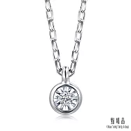 【點睛品】 Daily Luxe 炫幻小氣泡 18K金鑽石項鍊