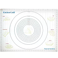《KitchenCraft》英國 測量揉麵板(62x 46) | 桿麵墊 料理墊 麵糰