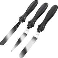 《ibili》西班牙 經典刮平刀3件 | 刮刀 奶油刮刀 抹刀 經典刮平刀3件 經典刮平刀3件