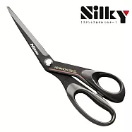 【日本SILKY】黑刃超不粘膠剪刀-斜刃-210mm DSN-210