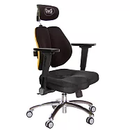 GXG 兩軸枕 雙背美臀椅 (鋁腳/4D平面摺疊扶手) TW-2534 LUA1H