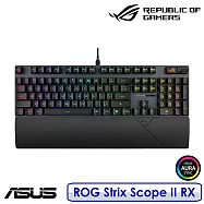 ASUS ROG Strix Scope II RX PBT 中文 機械電競鍵盤 紅軸
