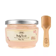 SABON 玫瑰茶語身體磨砂膏(320g) 附木匙_國際航空版