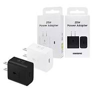 SAMSUNG原廠 新款EP-T2510 25W Type C超快充充電器-適用Z Fold7 Flip7 (公司貨) 黑色