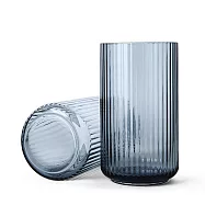 Lyngby Porcel&aelig;n Lyngby 靈比 玻璃花瓶 (H 31cm、午夜藍)