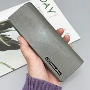 seoul show首爾秀 全鐵PU皮防壓抗摔墨鏡老花近視太陽眼鏡盒 灰色