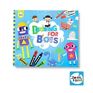 【JoanMiro 原創美玩】兒童塗鴉本-男孩版 JM08886