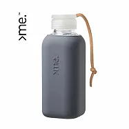 瑞士 SQUIREME Love Cube 隨身玻璃水瓶 Y1|600mL 星塵灰