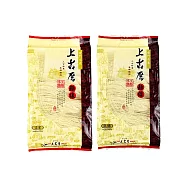 金門邁全球x上古厝麵線-手工麵線400g-原味x3包+高梁x3包(麵線 手工 金門 特產)