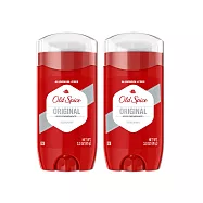 (2罐任選超值組)美國OLD SPICE歐仕派-長效抑味留香約48小時旋轉式體香膏85g/罐(旅行外出固體狀體香劑,戶外運動汗味腋下消臭) 原味灰標*2罐