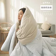 《BUHO》韓系絲滑綿綿奶泡被-雙人6x7尺輕奢四季被 《海洋氣泡》