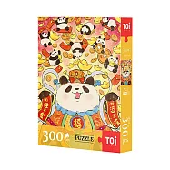 TOi 圖益【我有鈔能力】拼圖300片DIY生日插畫桌遊 畢業禮物交換禮物