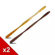 糊塗鞋匠 優質鞋材 A99 荷木葫蘆柄鞋拔74cm 2支 無 A99A01